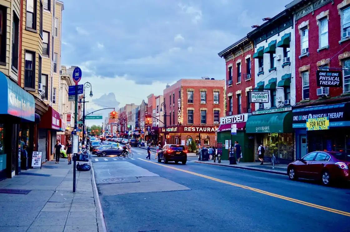 Greenpoint city location of buildings