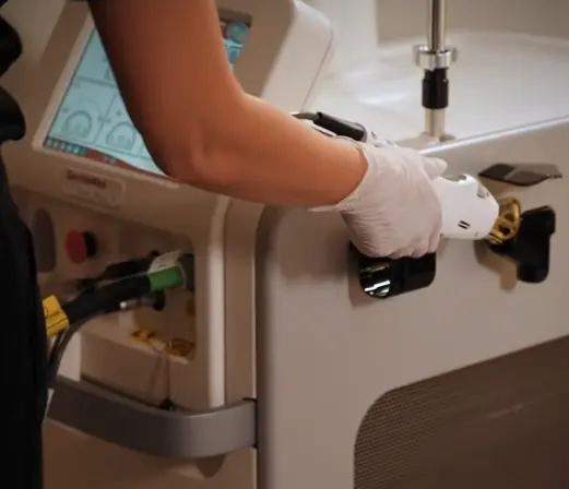 Medical-grade laser equipment at BYou Laser Clinic 30 Park Ave Manhattan