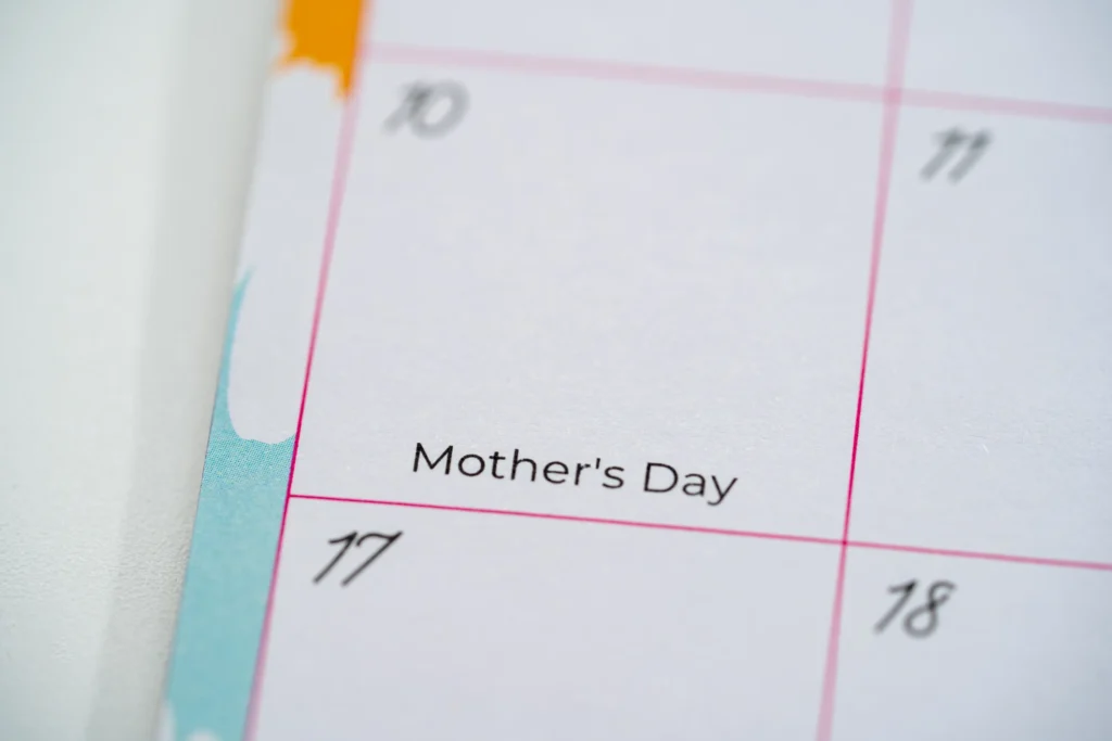Mother's Day Date in calendar