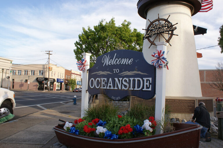 Oceanside main attraction of lighthouse
