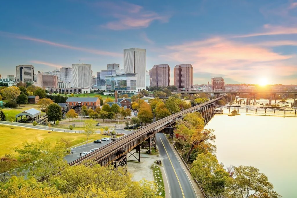 Richmond Virginia City landscape