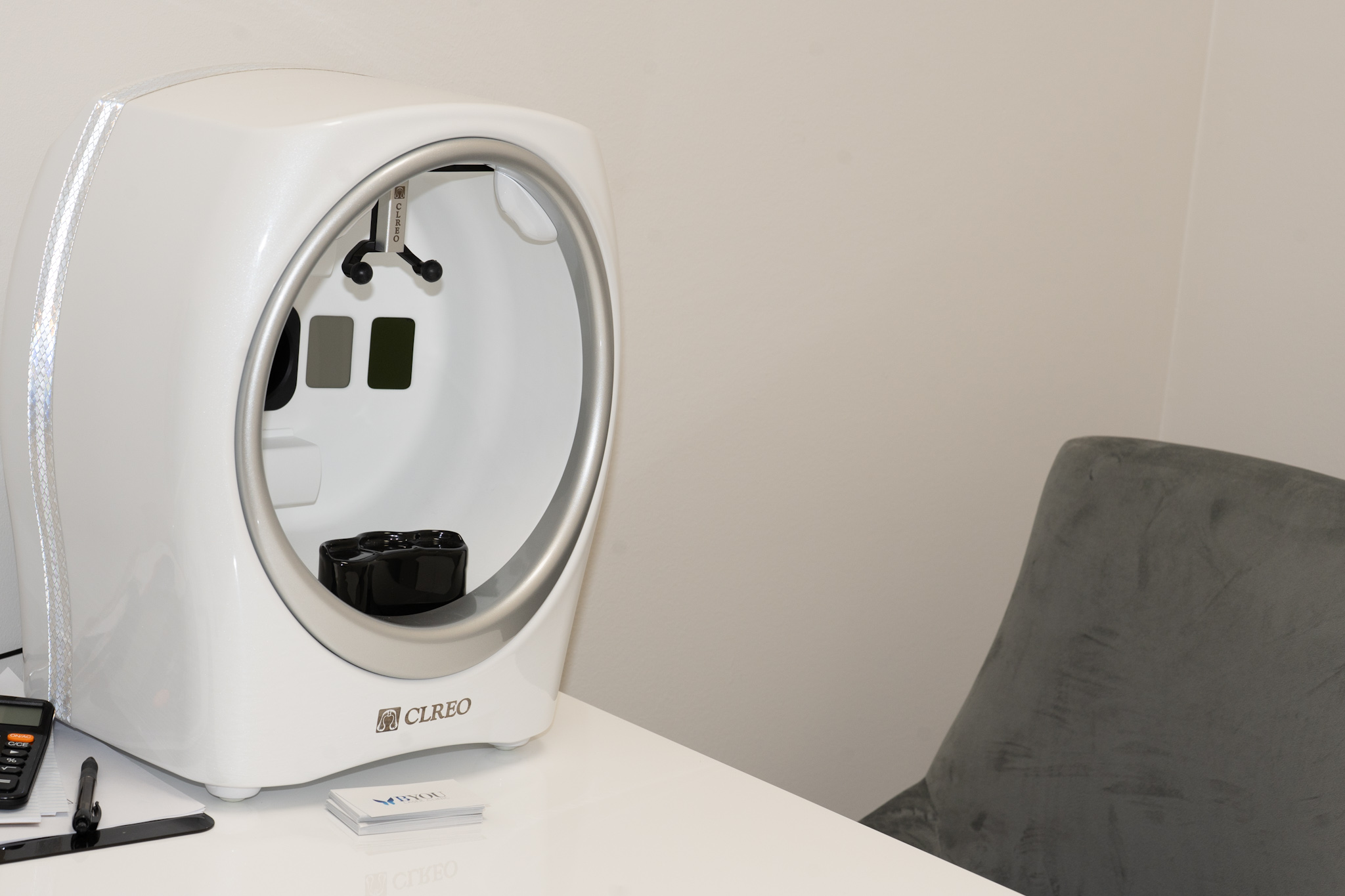 Treatment equipment inside BYou Laser Clinic Richmond Virginia