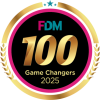 Top 100 Game Changers award logo